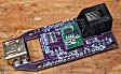 Attach and solder the 6-pin RJ12 connector, giving this partially assembled unit.